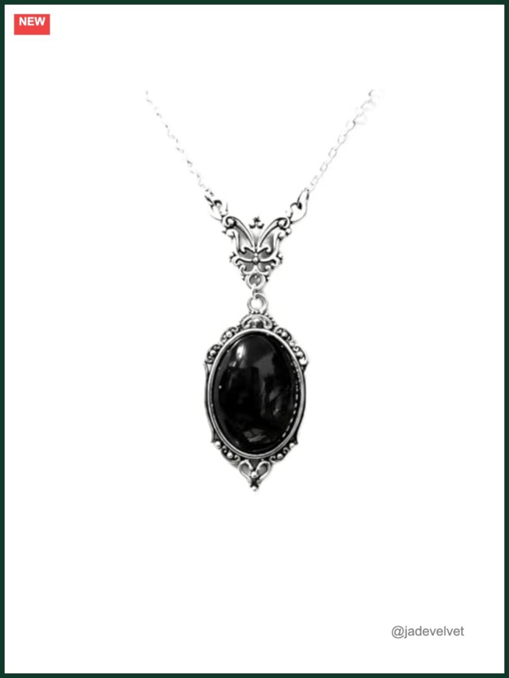 Victorian Cameo Pendant Necklace Gothic Punk Steampunk Costume Accessory